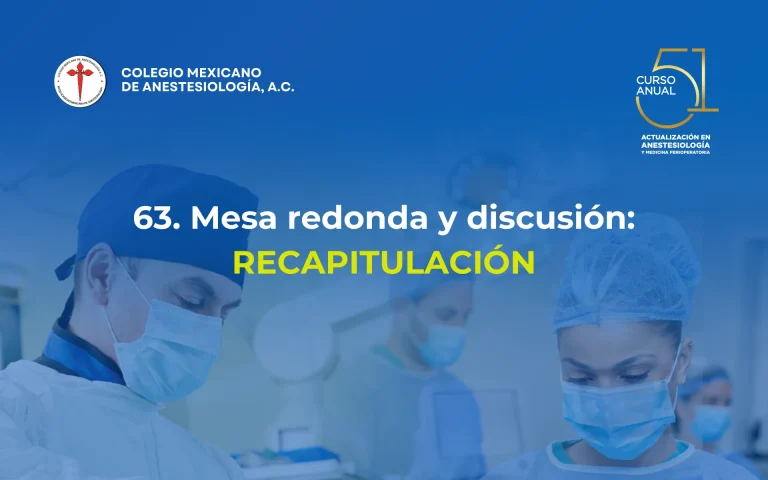 Mesa redonda y discusión