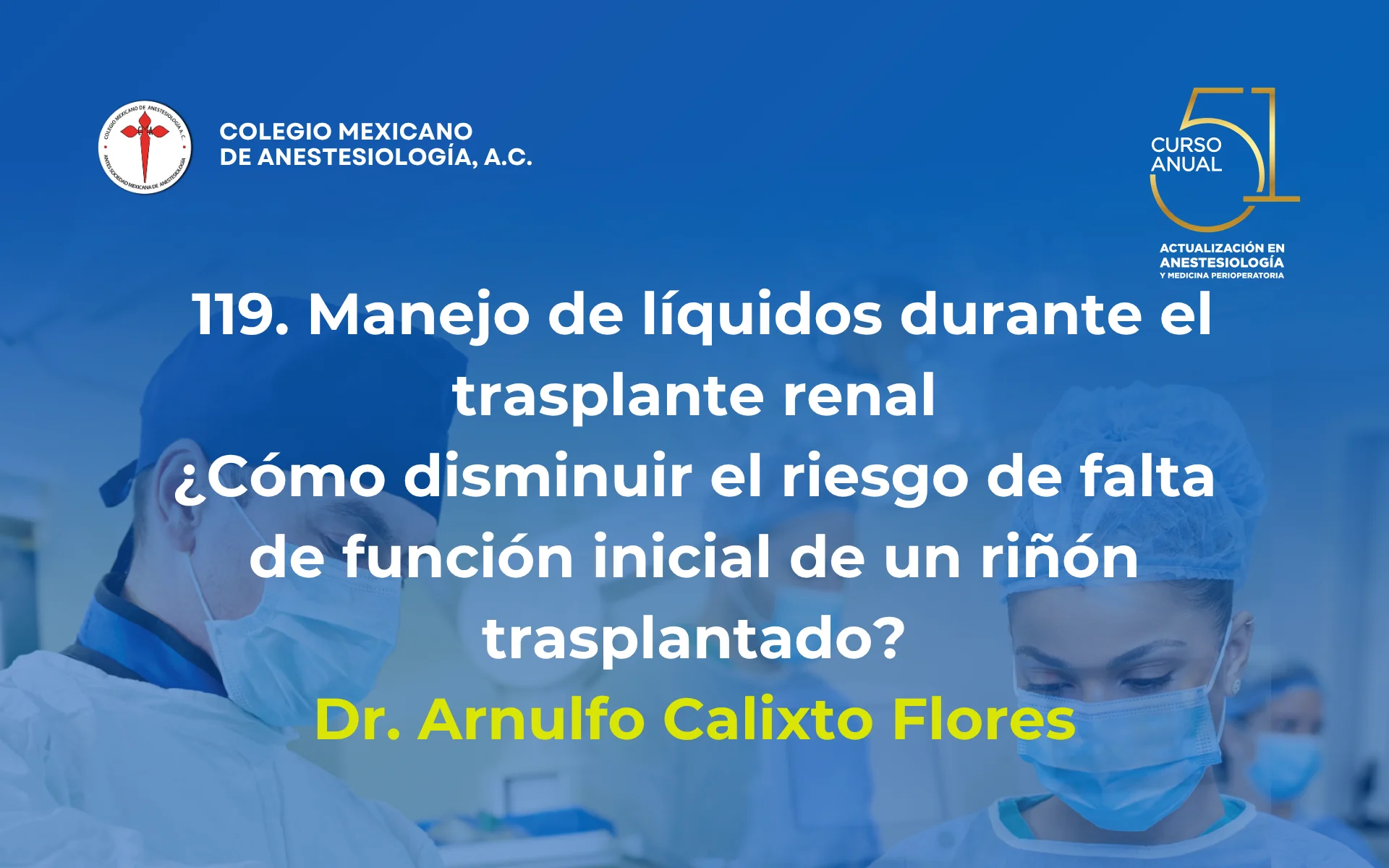 Manejo de líquidos durante el trasplante renal. ¿Cómo disminuir el riesgo de falta de función inicial de un riñón trasplantado?