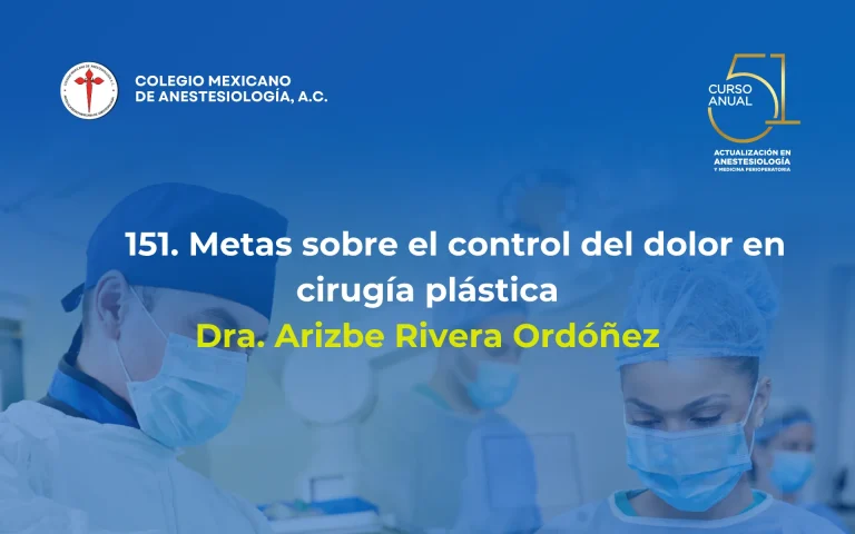 Metas sobre el control del dolor en cirugía plástica