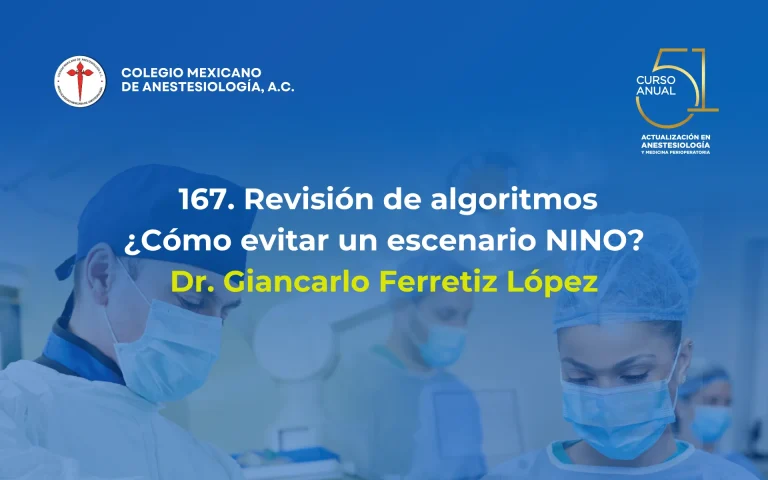 Revisión de algoritmos ¿Cómo evitar un escenario NINO?