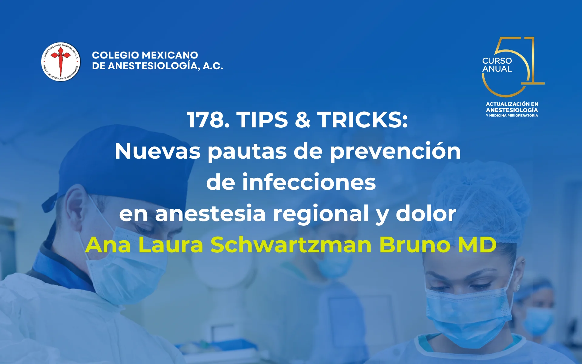 TIPS & TRICKS: Nuevas pautas de prevención de infecciones en anestesia regional y dolor