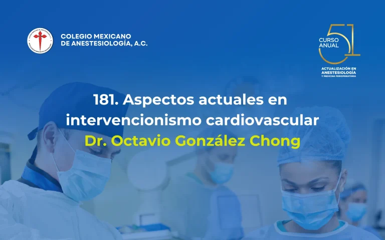 Aspectos actuales en intervencionismo cardiovascular