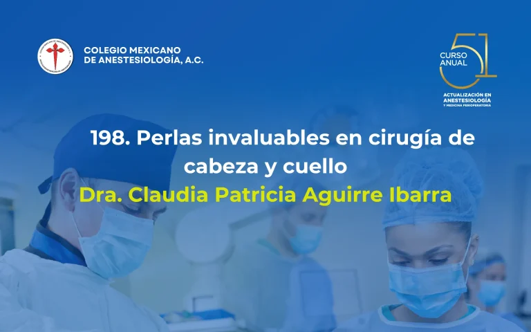 Perlas invaluables en cirugía de cabeza y cuello