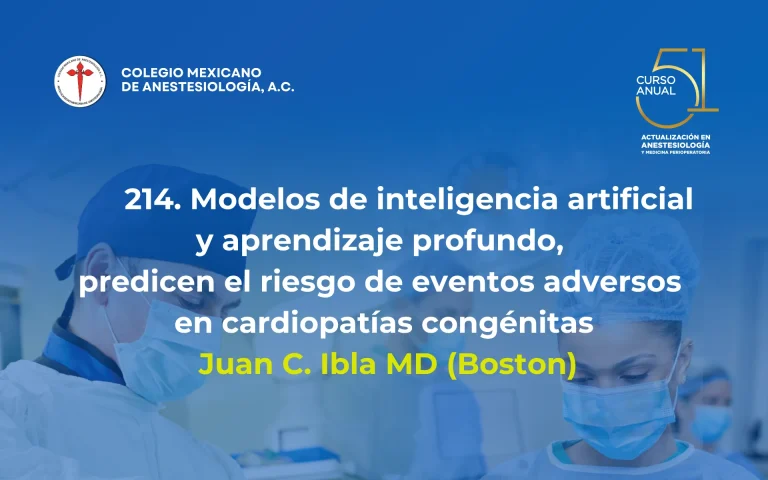 Modelos de inteligencia artificial y aprendizaje profundo, predicen el riesgo de eventos adversos en cardiopatías congénitas