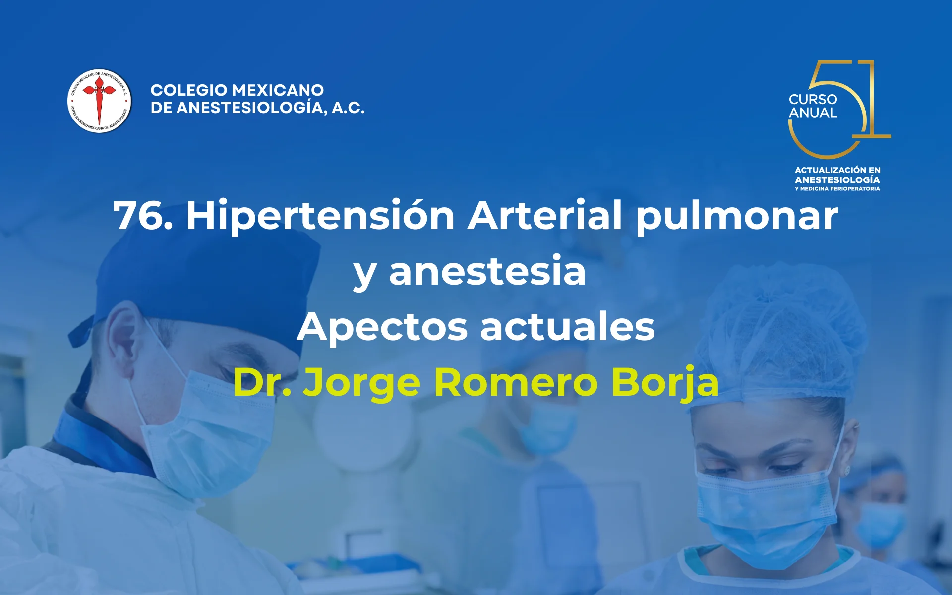 Hipertensión Arterial pulmonar y anestesia. Aspectos actuales.