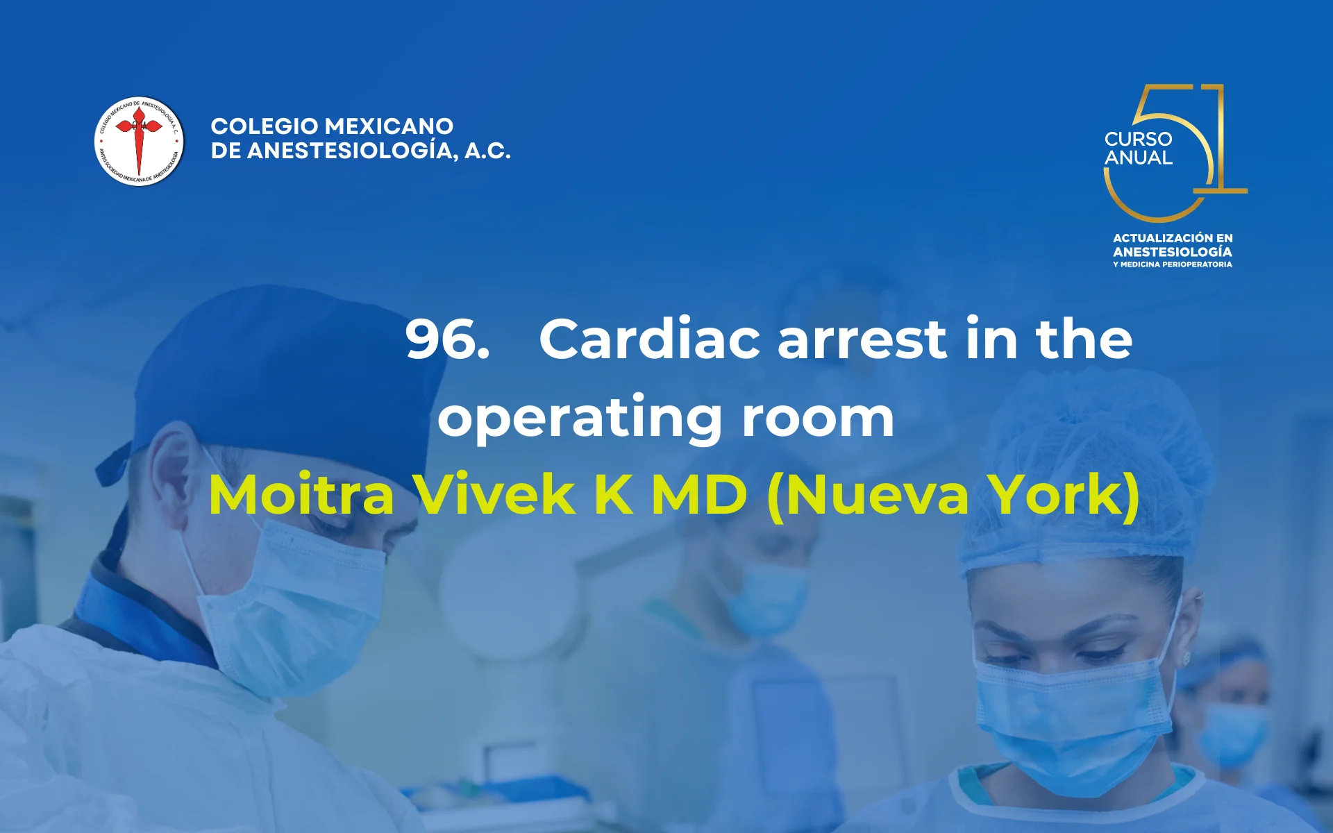Cardiac arrest in the operating room